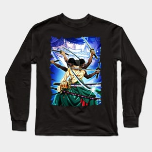 ZORO SAMURAI ANIME Long Sleeve T-Shirt